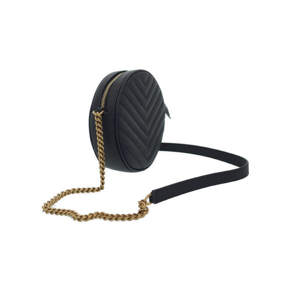 Saint Laurent Chain Shoulder Bag Black - Picture 2 of 9